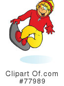 Snowboarding Clipart #77989 by Snowy