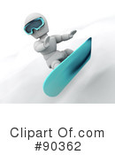 Snowboarding Clipart #90362 by KJ Pargeter