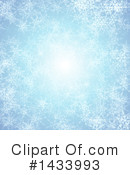 Snowflake Background Clipart #1433993 by KJ Pargeter