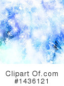Snowflake Background Clipart #1436121 by KJ Pargeter