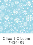 Snowflake Background Clipart #434408 by KJ Pargeter