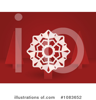 Royalty-Free (RF) Snowflake Clipart Illustration by elaineitalia - Stock Sample #1083652