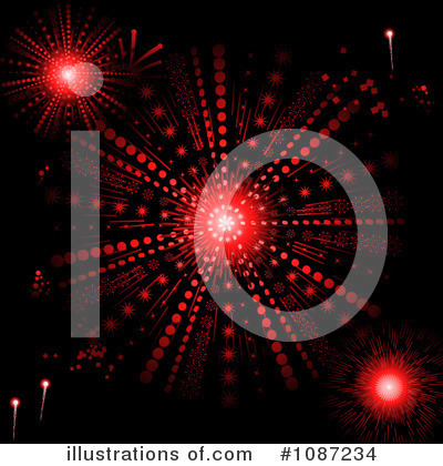 Fireworks Clipart #1087234 by elaineitalia