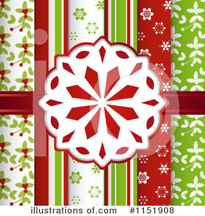 Royalty-Free (RF) Snowflake Clipart Illustration by elaineitalia - Stock Sample #1151908