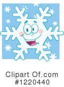 Snowflake Clipart #1220440 by Hit Toon