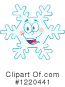 Snowflake Clipart #1220441 by Hit Toon