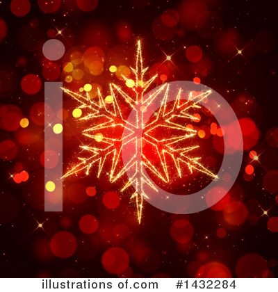 Royalty-Free (RF) Snowflake Clipart Illustration by KJ Pargeter - Stock Sample #1432284