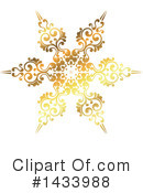 Snowflake Clipart #1433988 by KJ Pargeter