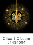 Snowflake Clipart #1434094 by KJ Pargeter