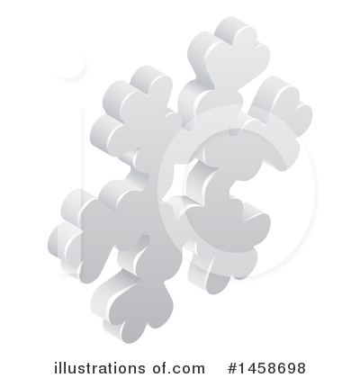 Royalty-Free (RF) Snowflake Clipart Illustration by AtStockIllustration - Stock Sample #1458698