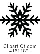 Snowflake Clipart #1611891 by dero