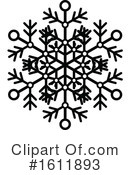 Snowflake Clipart #1611893 by dero