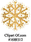 Snowflake Clipart #1689312 by KJ Pargeter