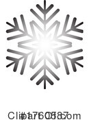 Snowflake Clipart #1760587 by KJ Pargeter