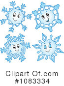 Snowflakes Clipart #1083334 by visekart