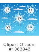 Snowflakes Clipart #1083343 by visekart