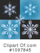 Snowflakes Clipart #1097845 by AtStockIllustration