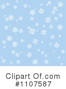 Snowflakes Clipart #1107587 by Amanda Kate