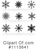Snowflakes Clipart #1113641 by dero