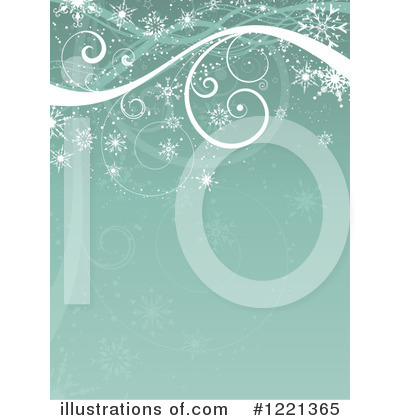 Winter Background Clipart #1221365 by KJ Pargeter