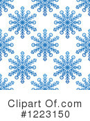 Snowflakes Clipart #1223150 by Vector Tradition SM