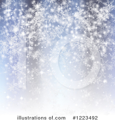 Snowflakes Clipart #1223492 by vectorace