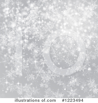 Royalty-Free (RF) Snowflakes Clipart Illustration by vectorace - Stock Sample #1223494