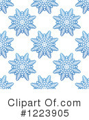 Snowflakes Clipart #1223905 by Vector Tradition SM