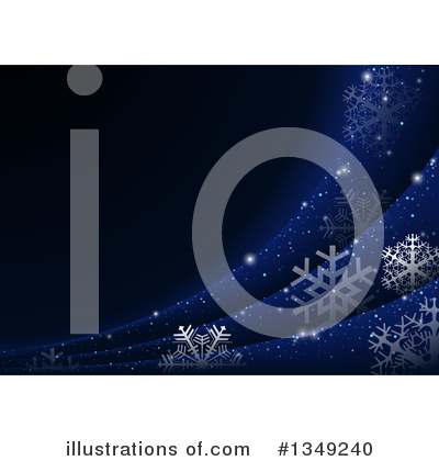 Snowflakes Clipart #1349240 by dero