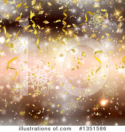 Royalty-Free (RF) Snowflakes Clipart Illustration by KJ Pargeter - Stock Sample #1351586