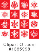 Snowflakes Clipart #1365998 by KJ Pargeter