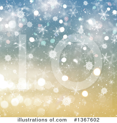 Royalty-Free (RF) Snowflakes Clipart Illustration by KJ Pargeter - Stock Sample #1367602