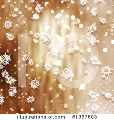 Royalty-Free (RF) Snowflakes Clipart Illustration by KJ Pargeter - Stock Sample #1367603