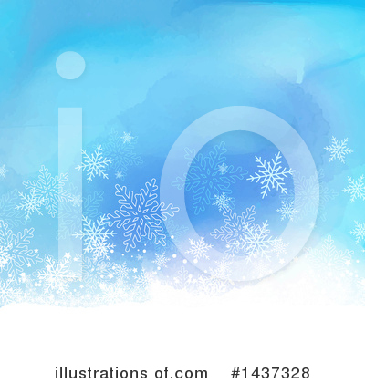Royalty-Free (RF) Snowflakes Clipart Illustration by KJ Pargeter - Stock Sample #1437328