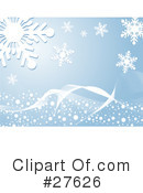 Snowflakes Clipart #27626 by KJ Pargeter