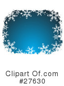 Snowflakes Clipart #27630 by KJ Pargeter