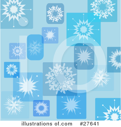 Royalty-Free (RF) Snowflakes Clipart Illustration by KJ Pargeter - Stock Sample #27641