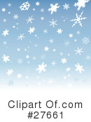 Snowflakes Clipart #27661 by KJ Pargeter