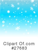 Snowflakes Clipart #27683 by KJ Pargeter