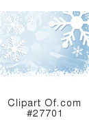 Snowflakes Clipart #27701 by KJ Pargeter