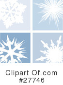 Snowflakes Clipart #27746 by KJ Pargeter