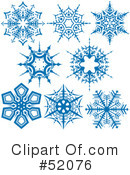 Snowflakes Clipart #52076 by dero