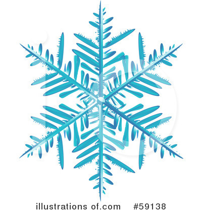 Royalty-Free (RF) Snowflakes Clipart Illustration by elaineitalia - Stock Sample #59138