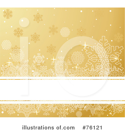 Royalty-Free (RF) Snowflakes Clipart Illustration by Pushkin - Stock Sample #76121