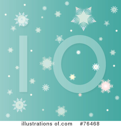 Royalty-Free (RF) Snowflakes Clipart Illustration by Pams Clipart - Stock Sample #76468
