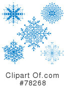 Snowflakes Clipart #78268 by MilsiArt