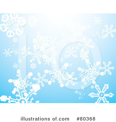 Royalty-Free (RF) Snowflakes Clipart Illustration by xunantunich - Stock Sample #80368