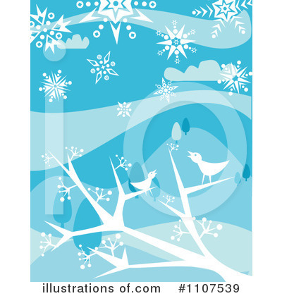 Snowing Clipart #1107539 by Amanda Kate
