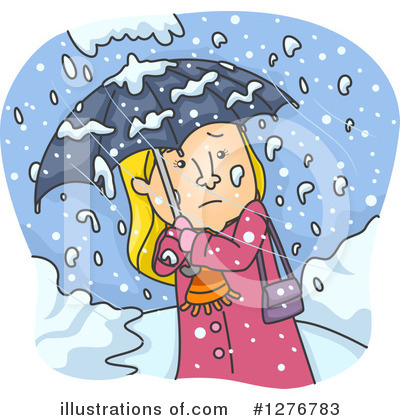 Snowing Clipart #1276783 by BNP Design Studio