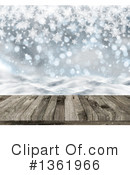 Snowing Clipart #1361966 by KJ Pargeter